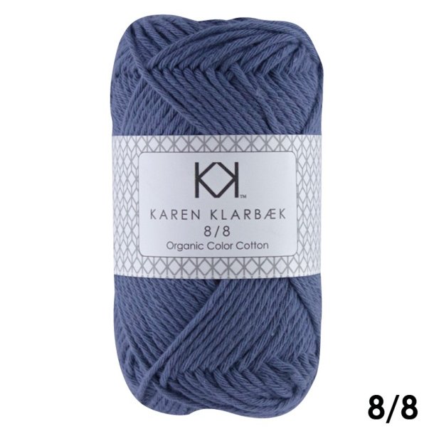 Karen Klarb�k - 8/8 �ko. Bomuld Fv. 01 Jeans Blue