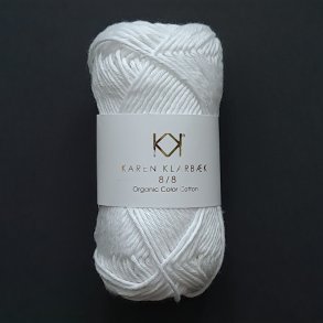 Karen Klarb�k - 8/8 �ko. Bomuld Fv. 32 Optical White
