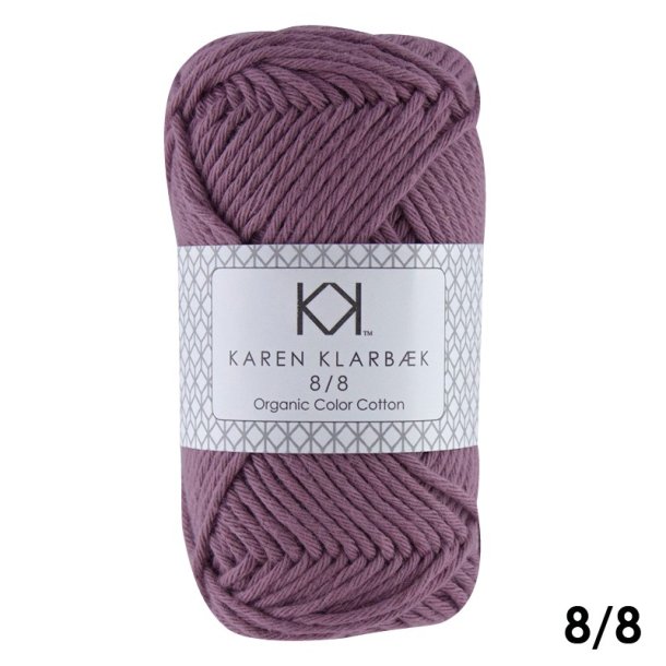 Karen Klarb�k - 8/8 �ko. Bomuld Fv. 07 Plum