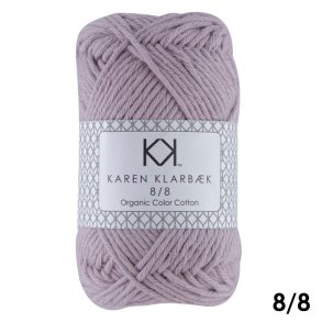 Karen Klarb�k - 8/8 �ko. Bomuld Fv. 06 Soft Lilac