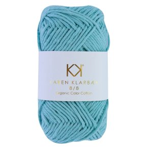Karen Klarb�k - 8/8 �ko. Bomuld Fv. 25 Turquoise