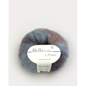 Bella Color - By Permin Farve 171 Gr�/Rust/Bordeaux