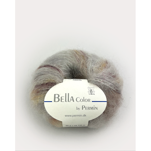 Bella - By Permin Fv. Beige/Karry/Brun - BELLA COLOR - PERMIN - Thecornershop.dk - Billigt Garn, hobby og Interiør.