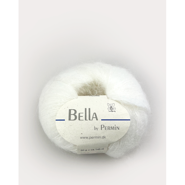 Bella Mohair - By Permin Fv. 201 Hvid