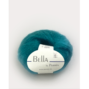 Bella Mohair - By Permin Fv. 227 Mrk Petrol