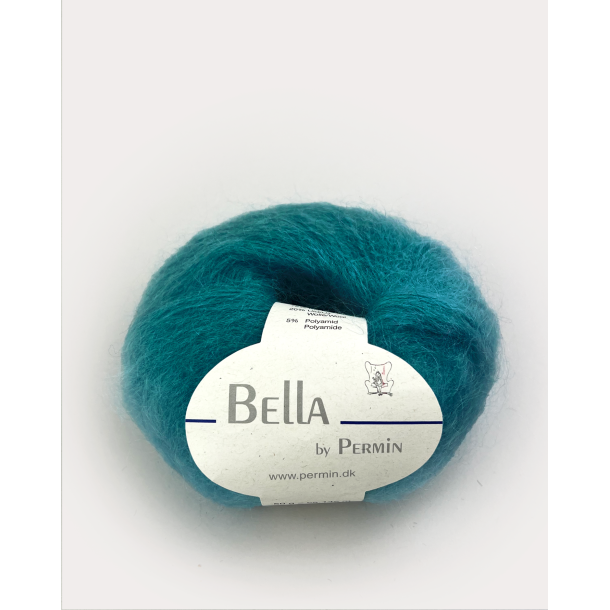 Bella Mohair - By Permin Fv. 227 Mrk Petrol