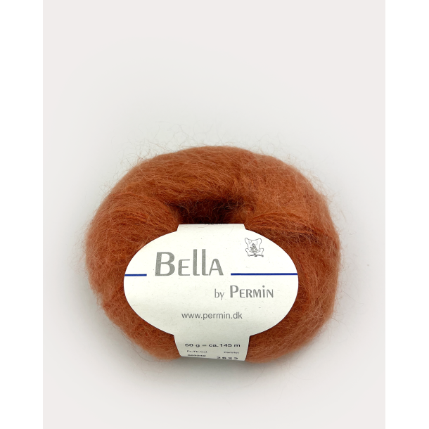 Bella Mohair - By Permin Fv. 242 Kobber