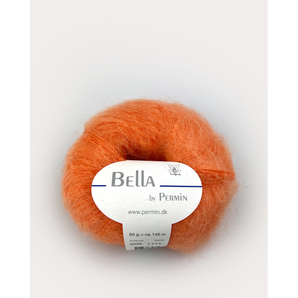 Bella Mohair - By Permin Fv. 266 Lys Orange