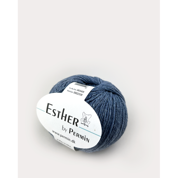 Esther - By Permin - Fv. 09 Lys Denim