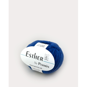 Esther - By Permin - Fv. 39 Kobolt Bl