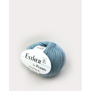 Esther - By Permin - Farve 49 Lysebl
