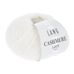 Lang Yarns - Cashmere Lace fv. 02 Hvid