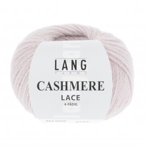 Lang Yarns - Cashmere Lace fv. 09 Lys Rosa