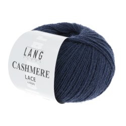 Lang Yarns - Cashmere Lace fv. 34 Mrk Bl