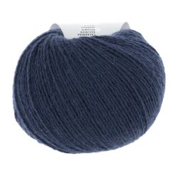Lang Yarns - Cashmere Lace fv. 34 Mrk Bl