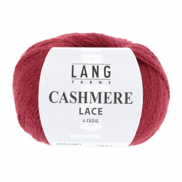 Lang Yarns - Cashmere Lace farve 61 Rd