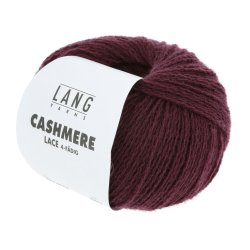 Lang Yarns - Cashmere Lace fv. 62 Wine