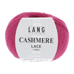Lang Yarns - Cashmere Lace fv. 65 Super Pink