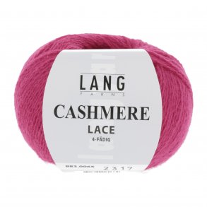 Lang Yarns - Cashmere Lace fv. 65 Super Pink