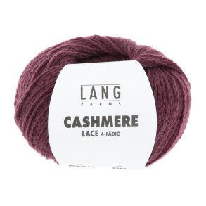 Lang Yarns - Cashmere Lace fv. 161 M�rk R�d