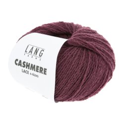 Lang Yarns - Cashmere Lace fv. 161 M�rk R�d