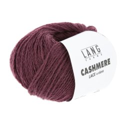 Lang Yarns - Cashmere Lace fv. 161 M�rk R�d