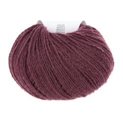 Lang Yarns - Cashmere Lace fv. 161 M�rk R�d