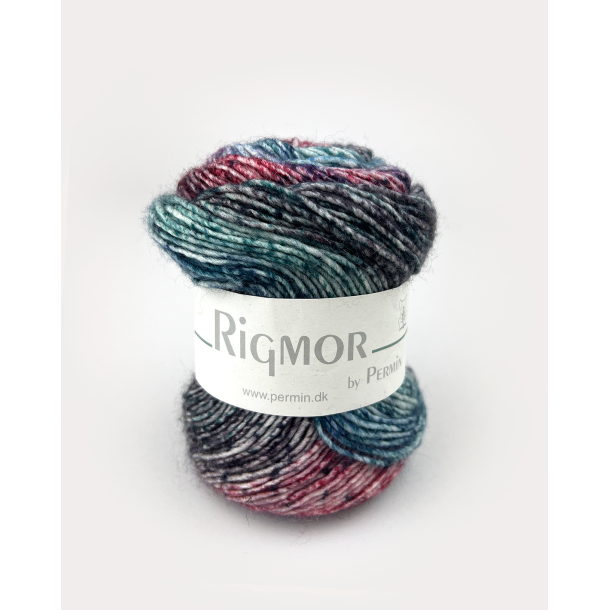 Rigmor - By Permin Farve 516 Bordeaux/Petrol - UDGR -30%