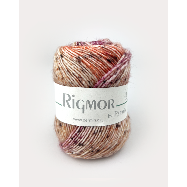 Rigmor - By Permin Fv. 521 Orange/Rust Multi