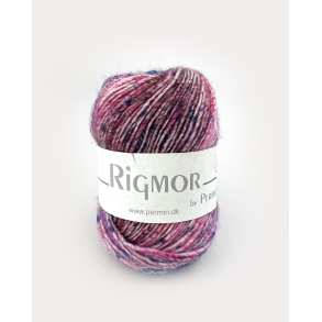 Rigmor - By Permin Fv. 522 Pink/Kobolt Multi