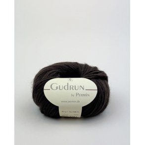 Gudrun - By Permin Fv. 03 Chokolade Brun