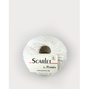 Scarlet - By Permin Fv. 03 Hvid
