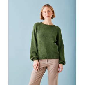 Agnes By Permin - Basis raglanbluse - Enkeltopskrift 892708