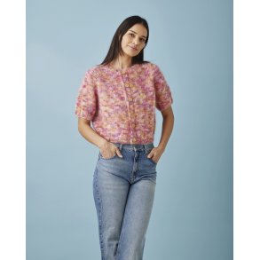  Bella C By Permin - Kort�rmet cardigan i 2 l�ngder - Enkeltopskrift / Nr. 8931105