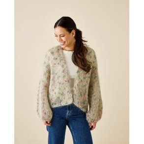 Permin - Cardigan med tilsat �rme 2 tr�de - Enkeltopskrift 893191