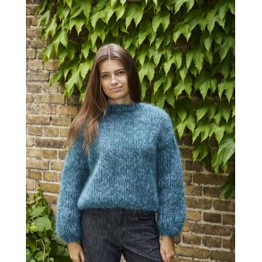 Bella By Permin - Sweater i to trde Bella - Enkeltopskrift 8932121