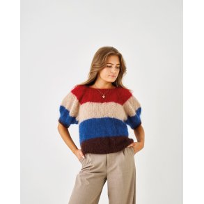 Bella By Permin - Bella Raglan i 4 Fv - Enkeltopskrift 285.