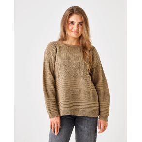 Bella By Permin - Trje i strukturstrik - Enkeltopskrift 8934116