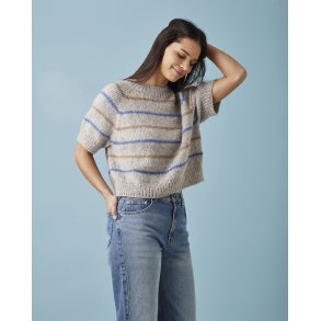 Alice - T-shirt med striber - Enkeltopskrift 8962141