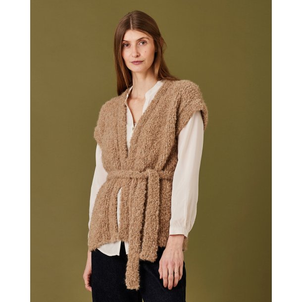 Bodil By Permin - Vest med bindeb�nd - Enkeltopskrift 896602