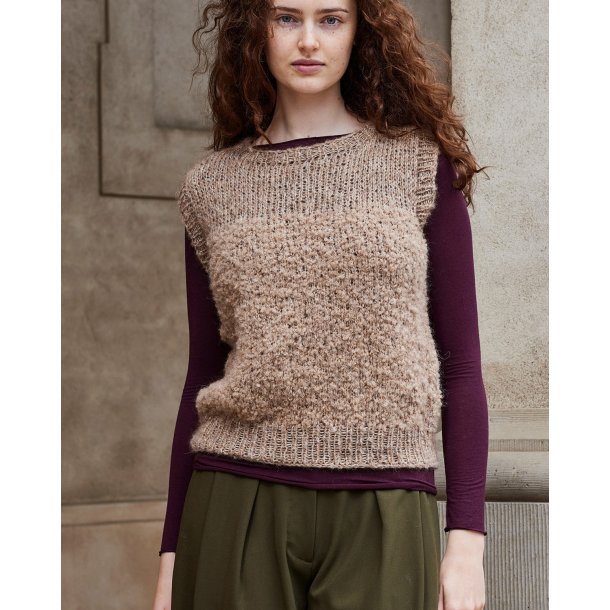 Bodil By Permin - Vest/Top i tykt og tyndt - Enkeltopskrift 896608
