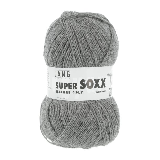 Lang Yarns - Super Soxx Nature Fv. 05 Mellem Gr