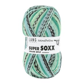 Lang Yarns - Super Soxx Color 8PLY Fv. 483 Multi