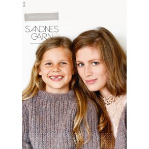 Brstet Alpakka Opskriftshfte - Sandnes (1614)