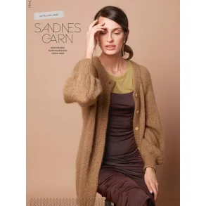 Enkeltopskrift / 1914 Fluffy / Nr. 01 - Luftig Lang Jakke