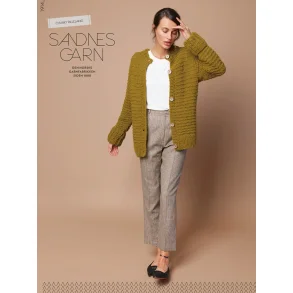 Enkeltopskrift / 1914 Fluffy / Nr. 07 - Chunky Rillejakke