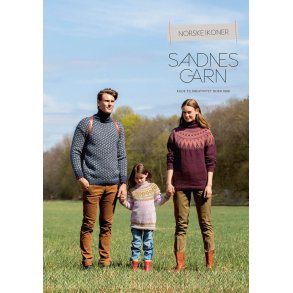Norske Ikoner - Sandnes Garn - Opskriftshfte TEMA 56