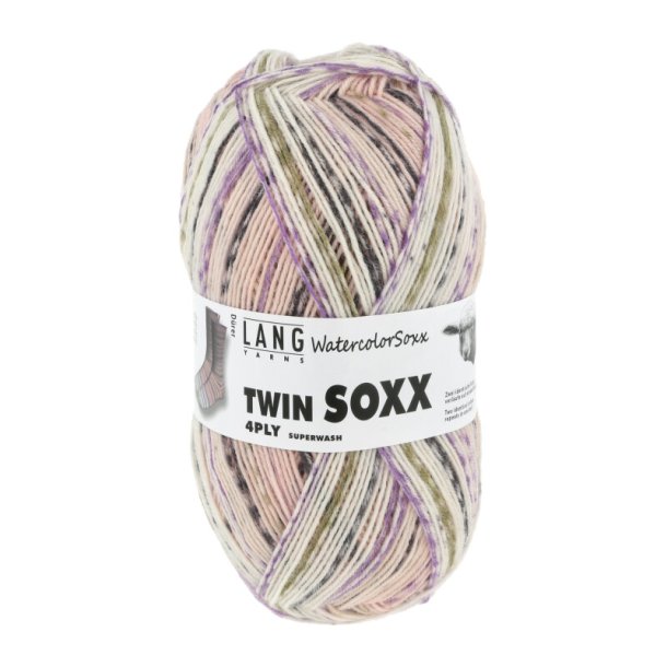 Lang Yarns - Twin Soxx 4PLY - Fv. 459 Drer