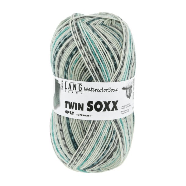 Lang Yarns - Twin Soxx 4PLY - Fv. 460 Whistler