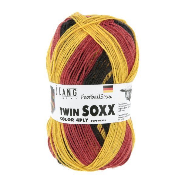 Lang Yarns - Twin Soxx 4Ply. Fv 596 Germany